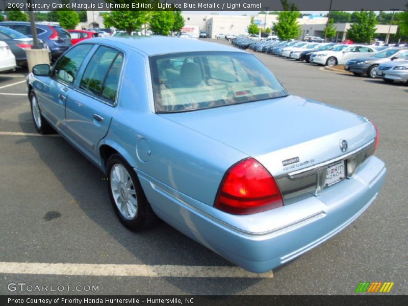 Light Ice Blue Metallic / Light Camel 2009 Mercury Grand Marquis LS Ultimate Edition