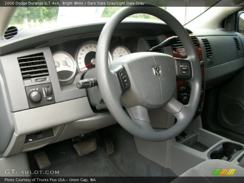 Bright White / Dark Slate Gray/Light Slate Gray 2006 Dodge Durango SLT 4x4