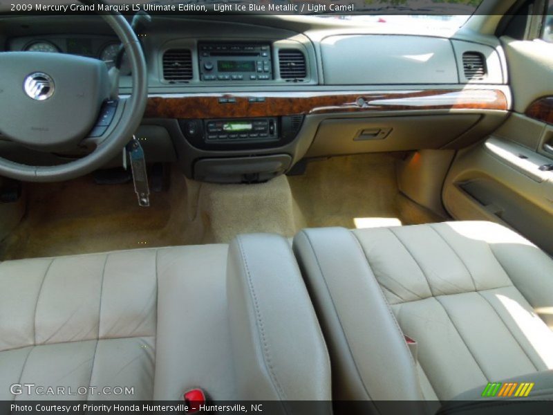 Light Ice Blue Metallic / Light Camel 2009 Mercury Grand Marquis LS Ultimate Edition