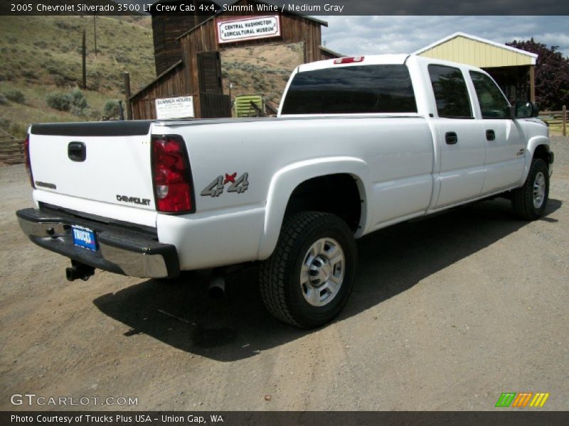 Summit White / Medium Gray 2005 Chevrolet Silverado 3500 LT Crew Cab 4x4