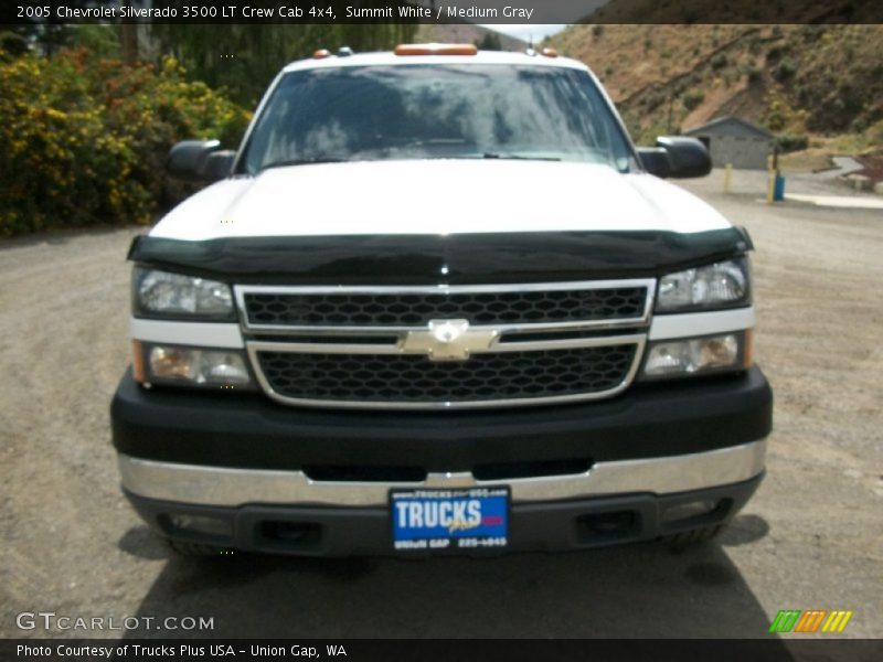Summit White / Medium Gray 2005 Chevrolet Silverado 3500 LT Crew Cab 4x4