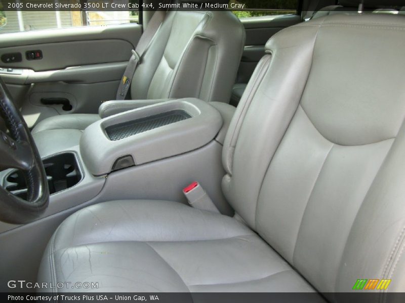  2005 Silverado 3500 LT Crew Cab 4x4 Medium Gray Interior