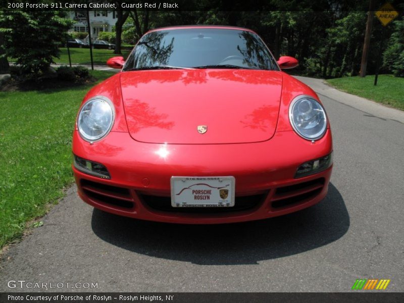 Guards Red / Black 2008 Porsche 911 Carrera Cabriolet