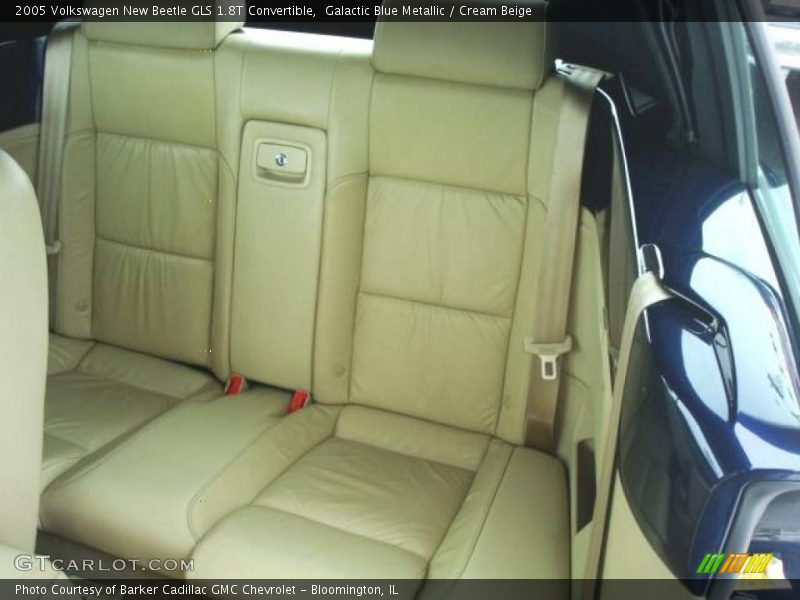Galactic Blue Metallic / Cream Beige 2005 Volkswagen New Beetle GLS 1.8T Convertible
