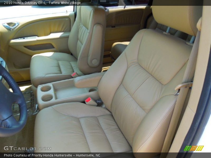  2010 Odyssey EX-L Beige Interior