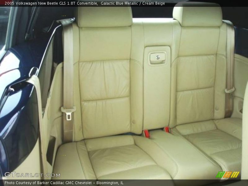 Galactic Blue Metallic / Cream Beige 2005 Volkswagen New Beetle GLS 1.8T Convertible