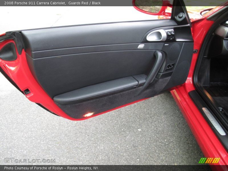 Guards Red / Black 2008 Porsche 911 Carrera Cabriolet