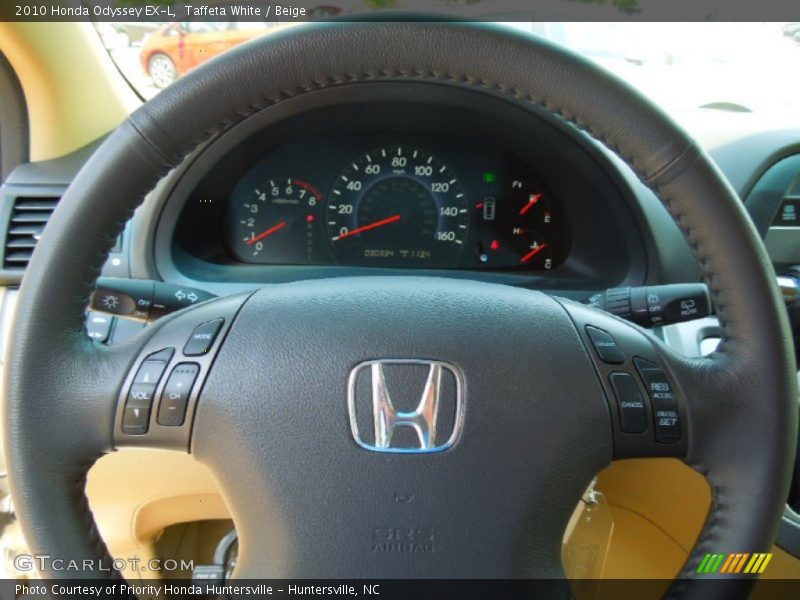  2010 Odyssey EX-L Steering Wheel