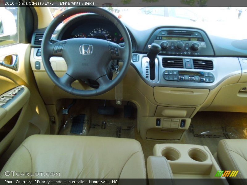 Dashboard of 2010 Odyssey EX-L