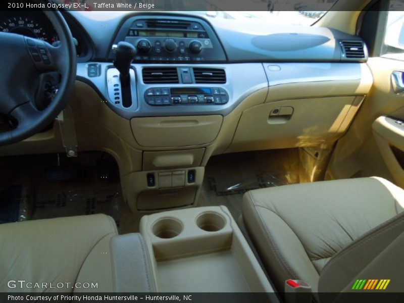 Taffeta White / Beige 2010 Honda Odyssey EX-L