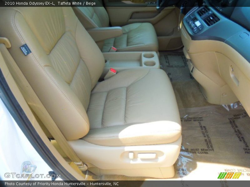 Taffeta White / Beige 2010 Honda Odyssey EX-L