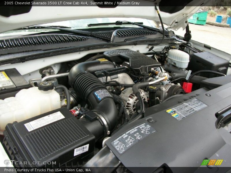  2005 Silverado 3500 LT Crew Cab 4x4 Engine - 6.6 Liter OHV 32-Valve Duramax Turbo Diesel V8