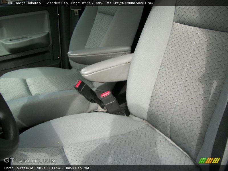 Bright White / Dark Slate Gray/Medium Slate Gray 2008 Dodge Dakota ST Extended Cab