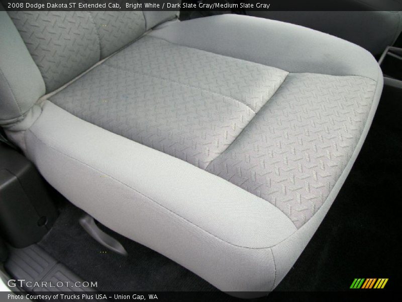 Bright White / Dark Slate Gray/Medium Slate Gray 2008 Dodge Dakota ST Extended Cab