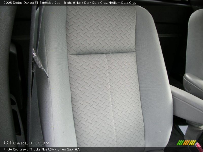 Bright White / Dark Slate Gray/Medium Slate Gray 2008 Dodge Dakota ST Extended Cab
