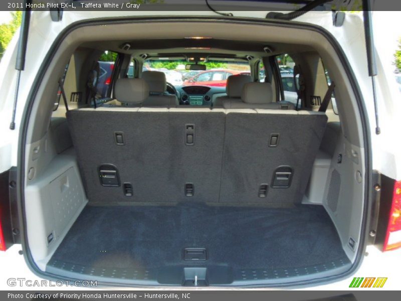 Taffeta White / Gray 2011 Honda Pilot EX-L