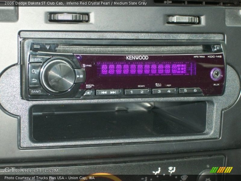 Inferno Red Crystal Pearl / Medium Slate Gray 2006 Dodge Dakota ST Club Cab