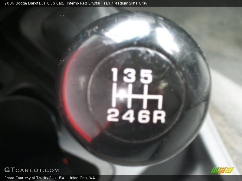 Inferno Red Crystal Pearl / Medium Slate Gray 2006 Dodge Dakota ST Club Cab