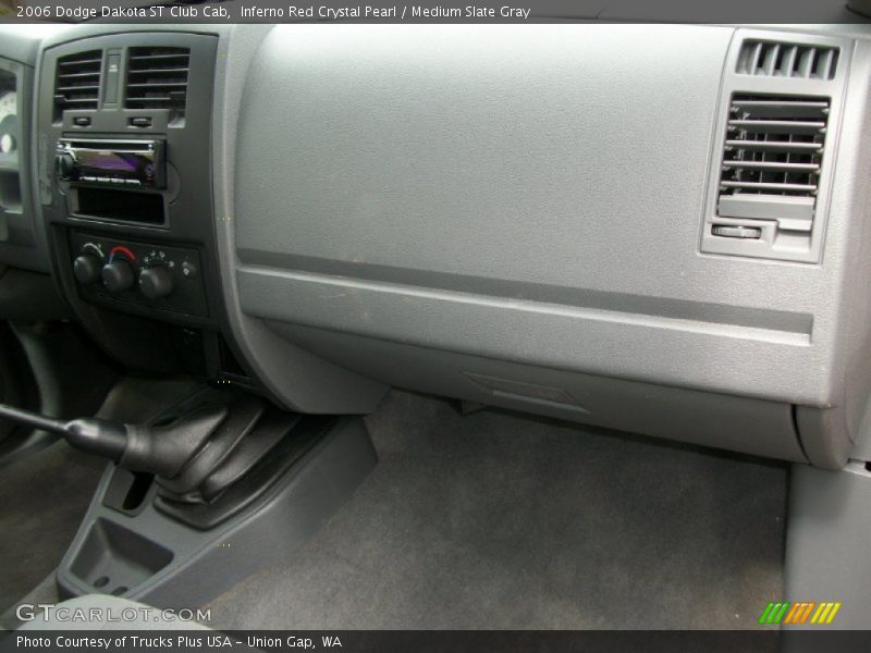 Inferno Red Crystal Pearl / Medium Slate Gray 2006 Dodge Dakota ST Club Cab