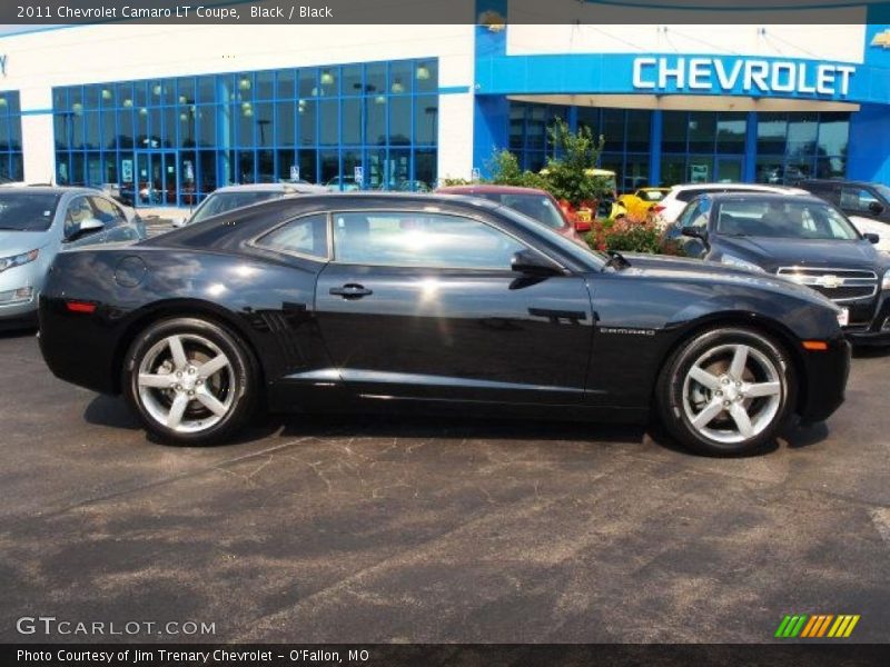 Black / Black 2011 Chevrolet Camaro LT Coupe