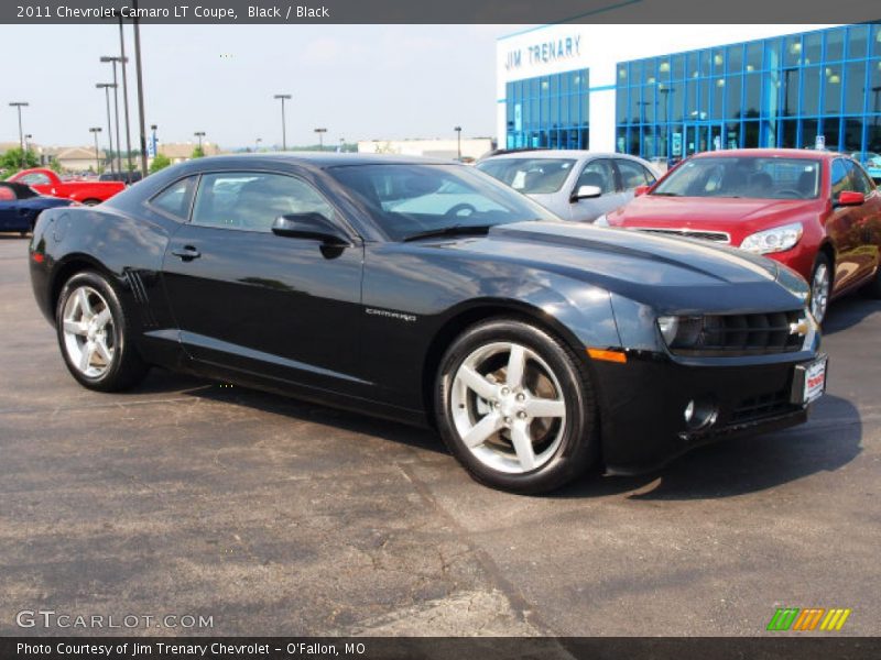 Black / Black 2011 Chevrolet Camaro LT Coupe