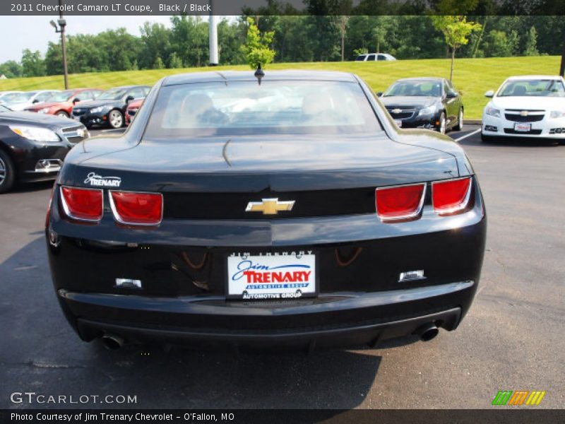 Black / Black 2011 Chevrolet Camaro LT Coupe