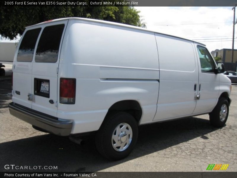 Oxford White / Medium Flint 2005 Ford E Series Van E350 Super Duty Cargo
