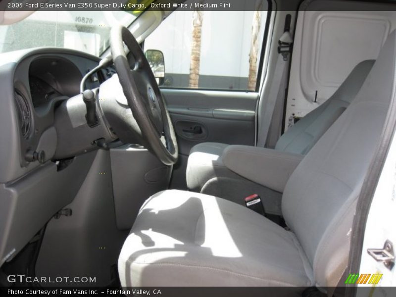 Oxford White / Medium Flint 2005 Ford E Series Van E350 Super Duty Cargo