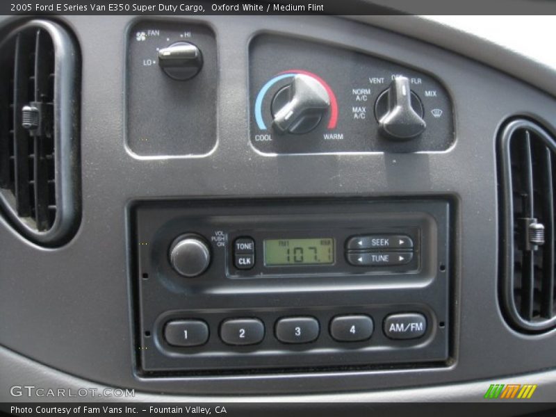 Oxford White / Medium Flint 2005 Ford E Series Van E350 Super Duty Cargo