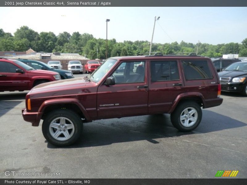  2001 Cherokee Classic 4x4 Sienna Pearlcoat