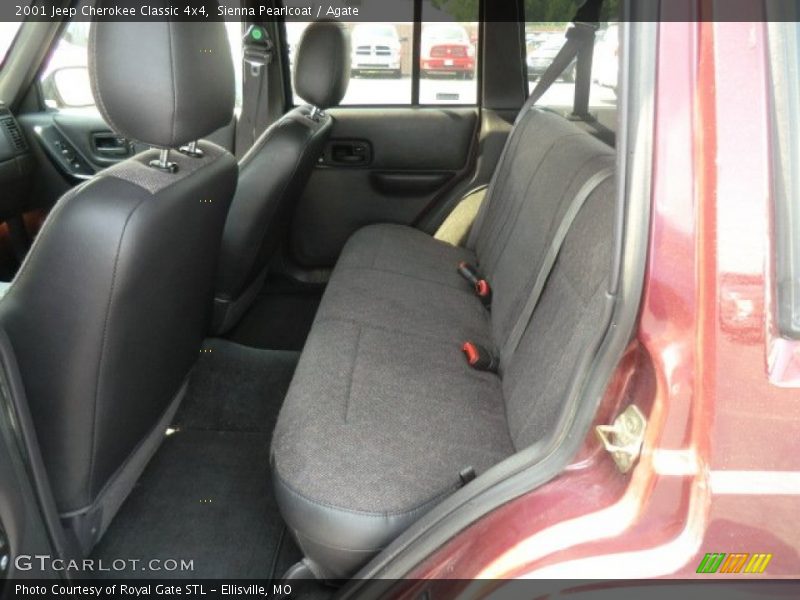 Rear Seat of 2001 Cherokee Classic 4x4