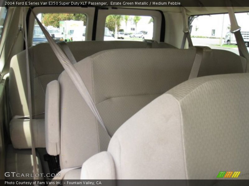 Estate Green Metallic / Medium Pebble 2004 Ford E Series Van E350 Super Duty XLT Passenger