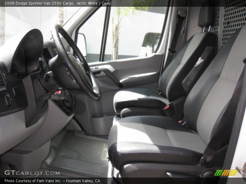 Arctic White / Gray 2008 Dodge Sprinter Van 2500 Cargo