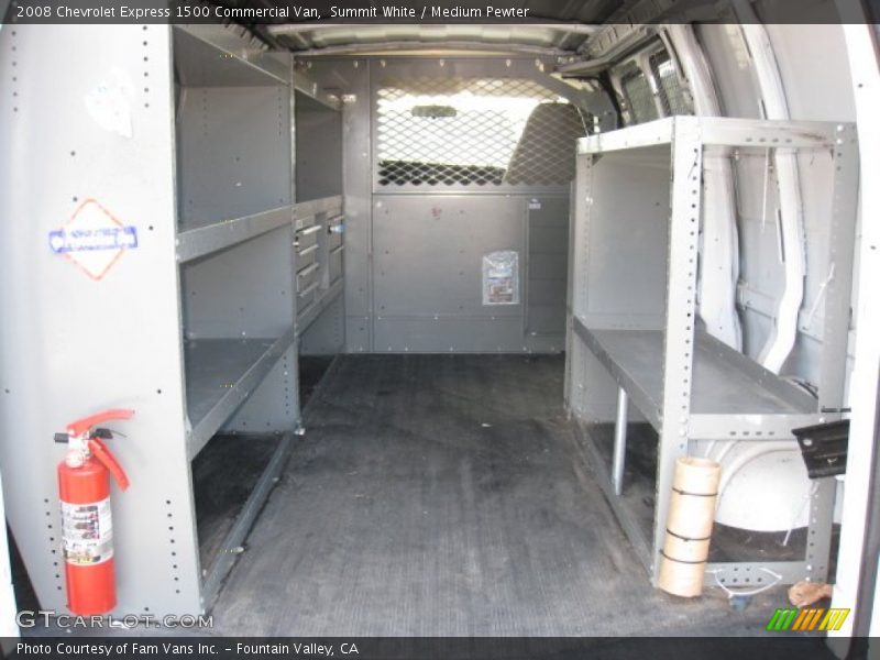 Summit White / Medium Pewter 2008 Chevrolet Express 1500 Commercial Van
