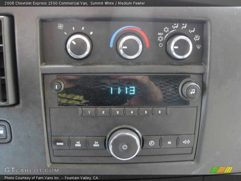 Summit White / Medium Pewter 2008 Chevrolet Express 1500 Commercial Van