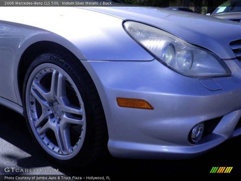 Iridium Silver Metallic / Black 2006 Mercedes-Benz CLS 500