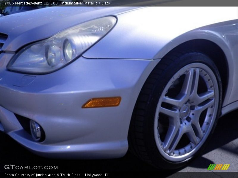 Iridium Silver Metallic / Black 2006 Mercedes-Benz CLS 500