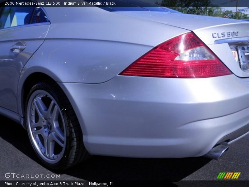 Iridium Silver Metallic / Black 2006 Mercedes-Benz CLS 500