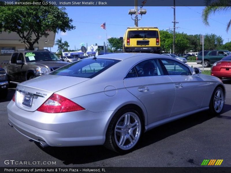 Iridium Silver Metallic / Black 2006 Mercedes-Benz CLS 500