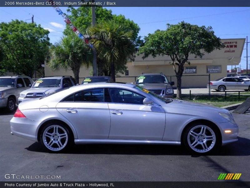 Iridium Silver Metallic / Black 2006 Mercedes-Benz CLS 500