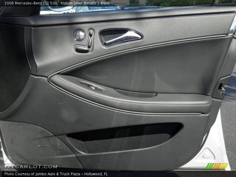 Iridium Silver Metallic / Black 2006 Mercedes-Benz CLS 500