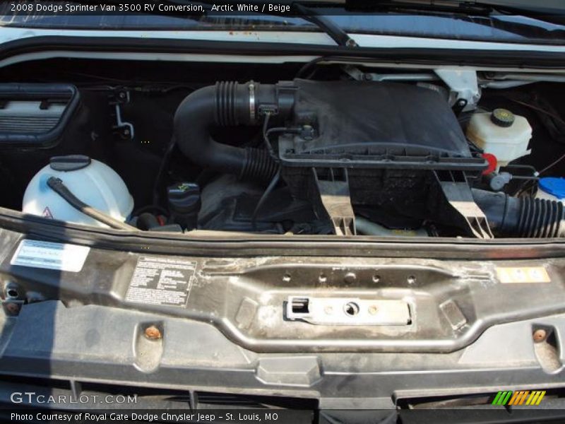 Arctic White / Beige 2008 Dodge Sprinter Van 3500 RV Conversion