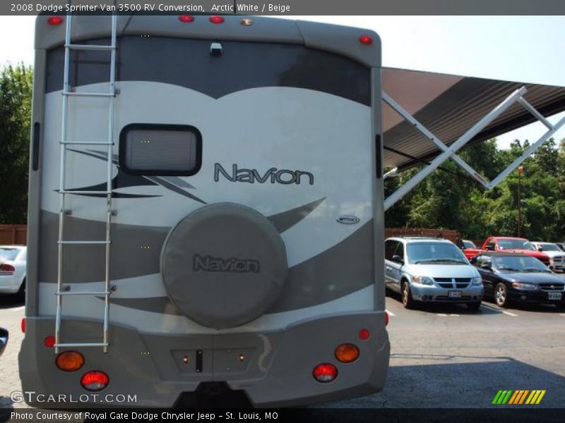 Arctic White / Beige 2008 Dodge Sprinter Van 3500 RV Conversion