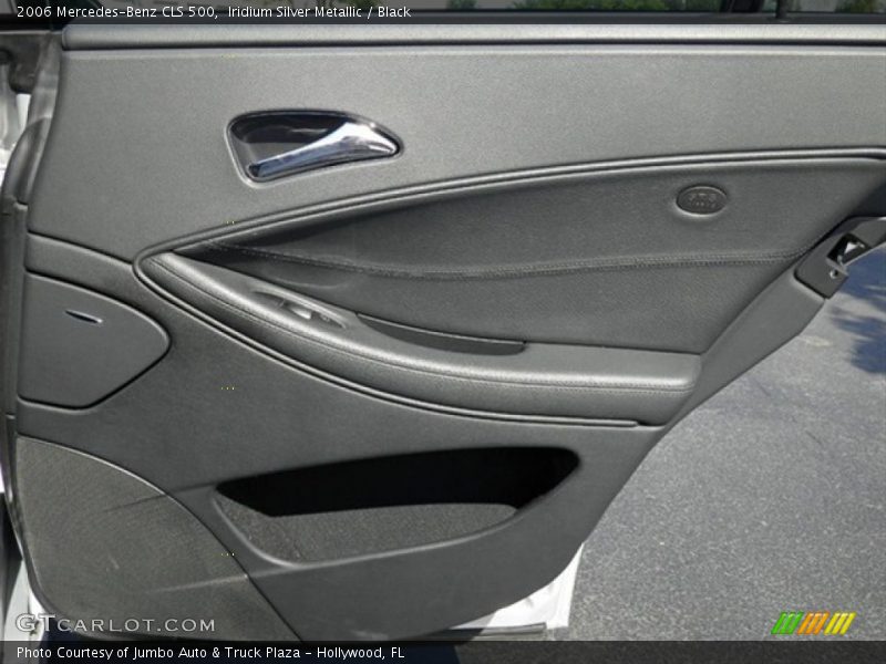 Iridium Silver Metallic / Black 2006 Mercedes-Benz CLS 500