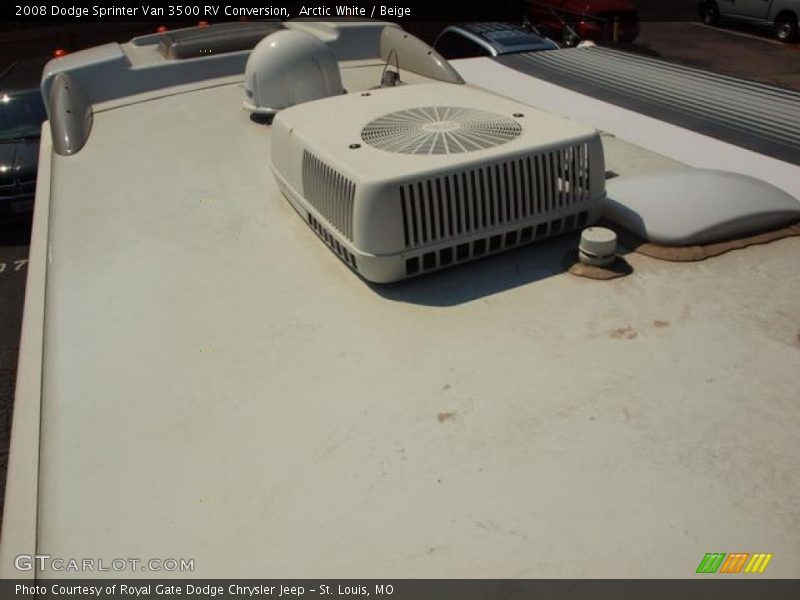 Arctic White / Beige 2008 Dodge Sprinter Van 3500 RV Conversion
