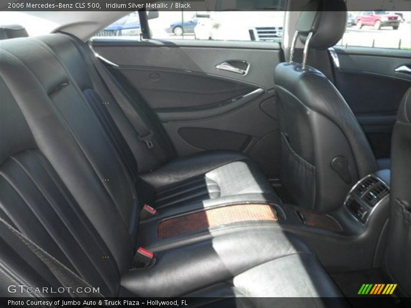 Iridium Silver Metallic / Black 2006 Mercedes-Benz CLS 500