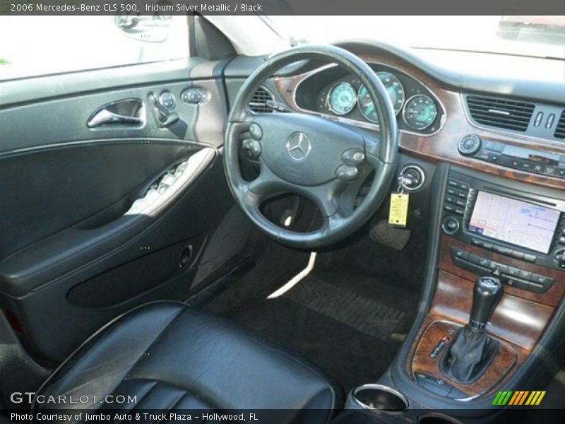Iridium Silver Metallic / Black 2006 Mercedes-Benz CLS 500