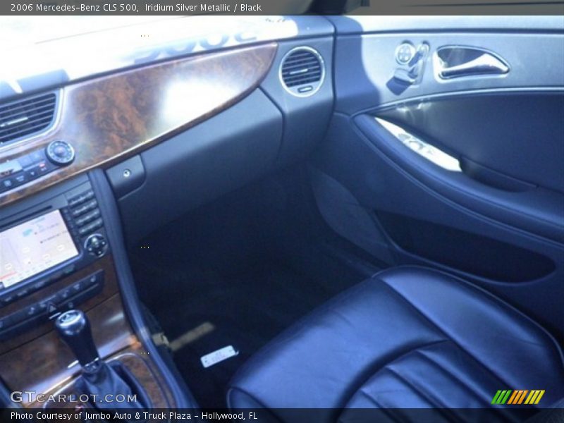 Iridium Silver Metallic / Black 2006 Mercedes-Benz CLS 500