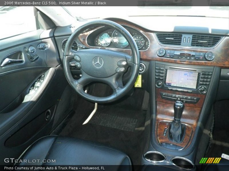 Iridium Silver Metallic / Black 2006 Mercedes-Benz CLS 500