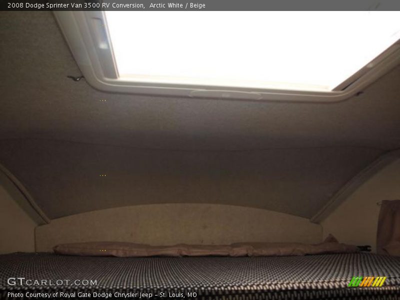 Arctic White / Beige 2008 Dodge Sprinter Van 3500 RV Conversion